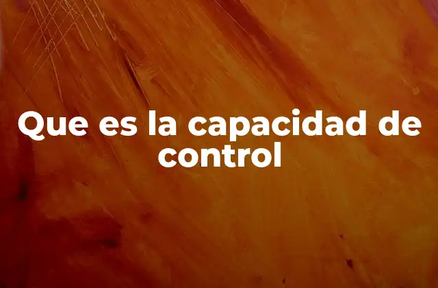 La importancia de tener control en la toma de decisiones