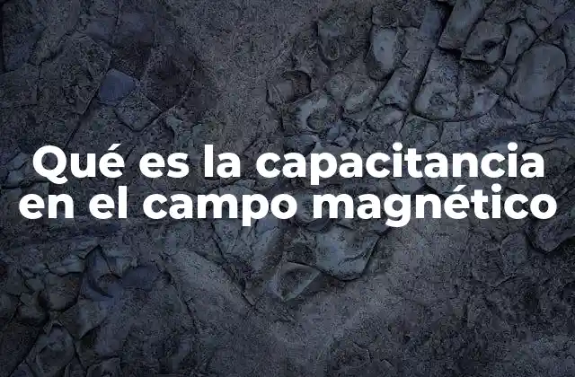 Qué es la Capacitancia en el Campo Magnético