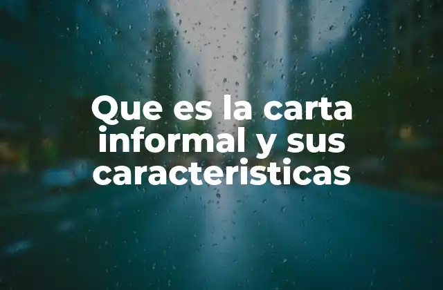 La esencia de la comunicación personal en la escritura