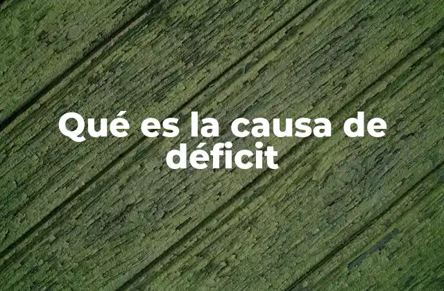 Cómo el déficit impacta en la estabilidad económica