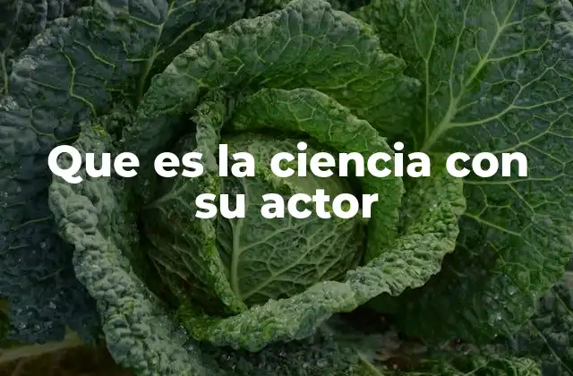 La ciencia como inspiración para la ficción y la interpretación