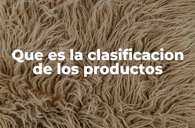 La importancia de organizar los bienes según su naturaleza