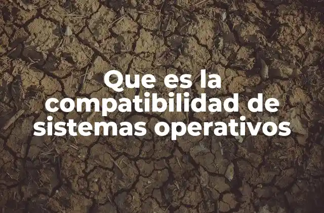 Que es la Compatibilidad de Sistemas Operativos