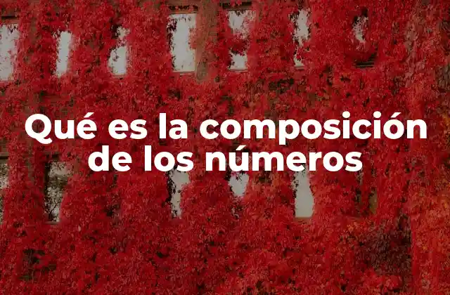 Cómo se construyen los números en el sistema decimal