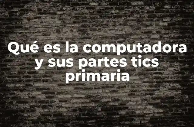 Cómo se relaciona la computadora con la educación en TICS