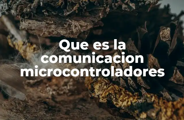 Que es la Comunicacion Microcontroladores 2 La importancia de la interconexión en sistemas embebidos