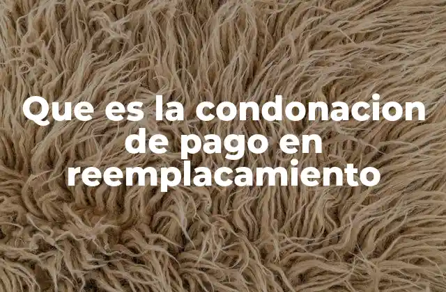 Que es la Condonacion de Pago en Reemplacamiento