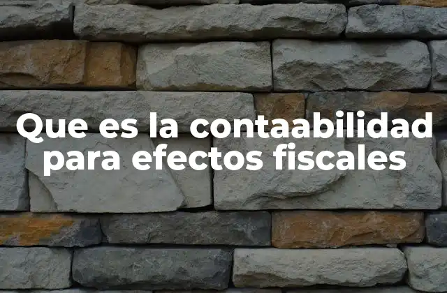 Que es la Contaabilidad para Efectos Fiscales 2 El rol de la contabilidad en el cumplimiento fiscal