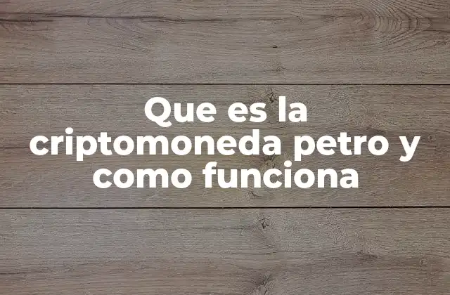 Que es la Criptomoneda Petro y como Funciona 2 El Petro como una respuesta a la crisis venezolana