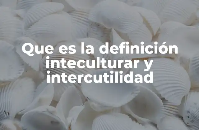 La importancia del interculturalismo en la sociedad contemporánea