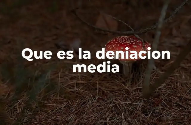 La importancia de la deniación media en la industria textil