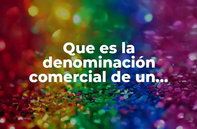 Que es la Denominación Comercial de un Negocio 2 La importancia de elegir un nombre adecuado para tu empresa