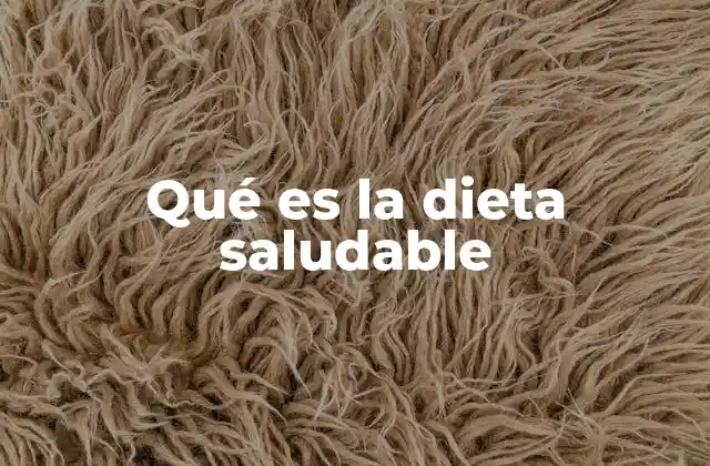 Qué es la Dieta Saludable 2 La importancia de equilibrar los nutrientes en la alimentación