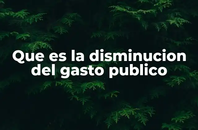 La relación entre el gasto estatal y la economía nacional