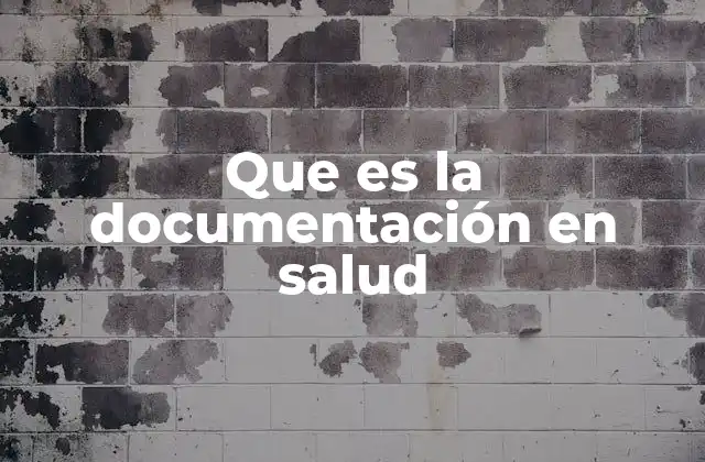 Que es la Documentación en Salud 2 La importancia de la información clínica en la atención sanitaria