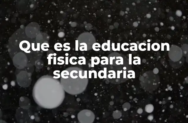 El rol de la educación física en la formación escolar