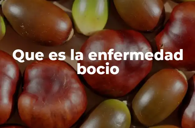 Causas y factores que contribuyen al desarrollo del bocio