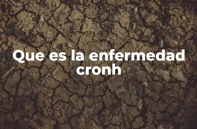 Que es la Enfermedad Cronh