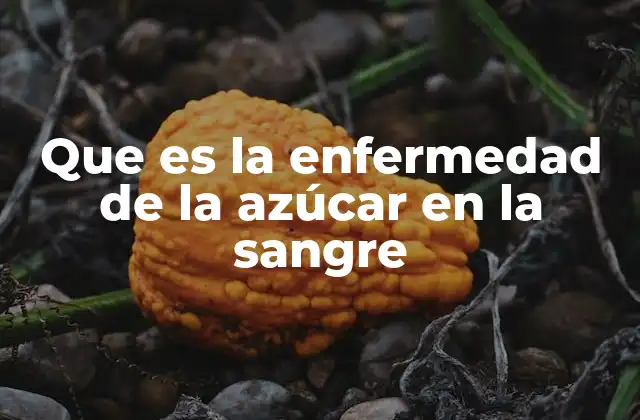 Que es la Enfermedad de la Azúcar en la Sangre 2 Cómo afecta la alteración del azúcar en la sangre al cuerpo