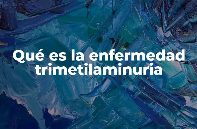 Causas y factores que influyen en la trimetilaminuria