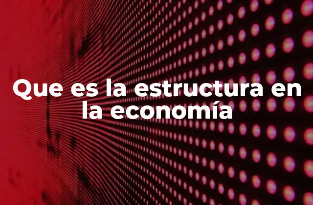 La importancia de la organización económica en el crecimiento nacional