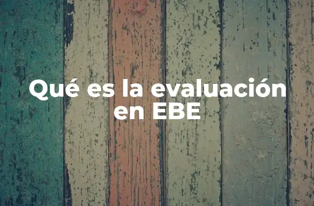 La importancia de la evaluación en contextos educativos