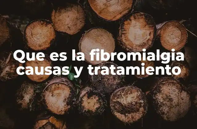 Características de la fibromialgia sin mencionar la palabra clave