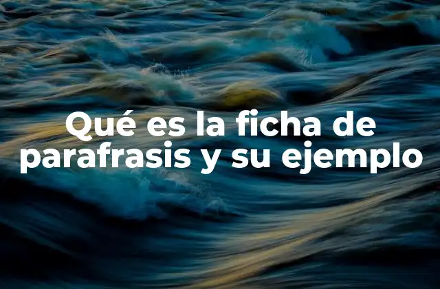 La importancia de expresar ideas con otras palabras
