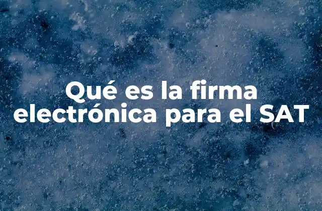 La importancia de la firma electrónica en los trámites fiscales