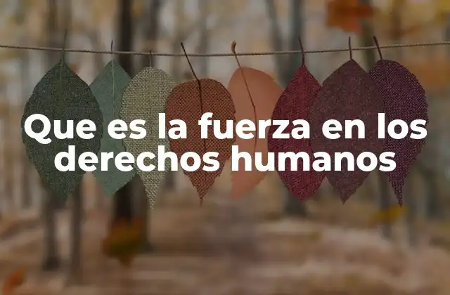 La resistencia colectiva como motor de los derechos humanos
