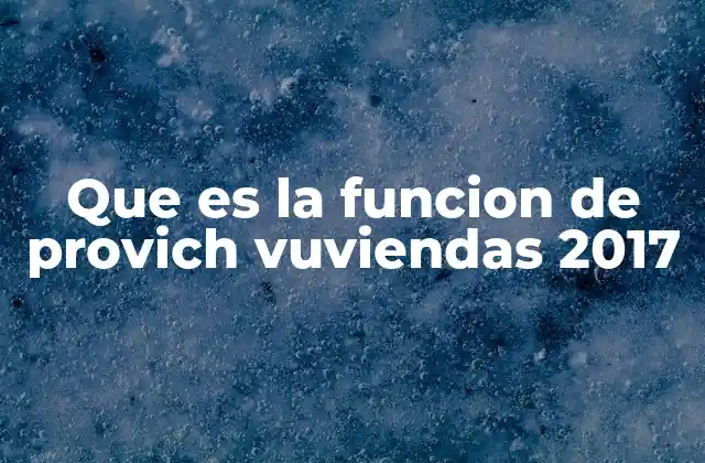 El rol del gobierno provincial en la provisión de vivienda