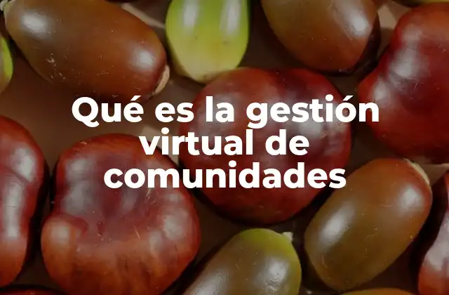 Cómo se desarrolla una comunidad virtual exitosa