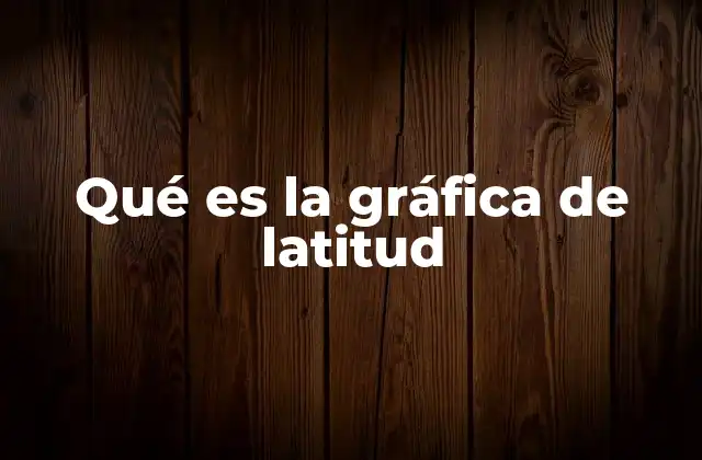 Qué es la Gráfica de Latitud 2 La importancia de visualizar la latitud en mapas