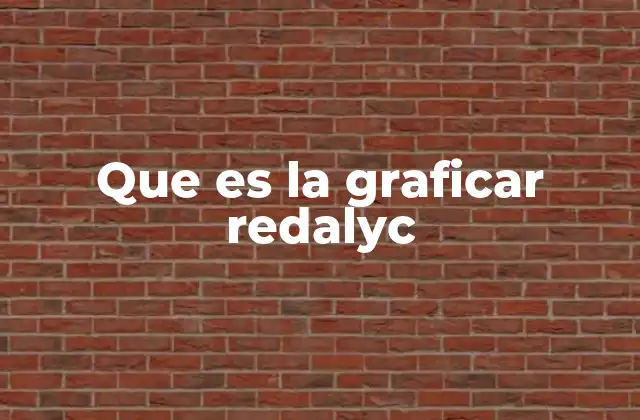Que es la Graficar Redalyc