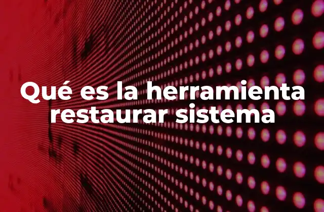 La importancia de tener puntos de restauración en tu sistema operativo