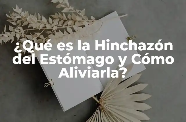 ¿qué es la Hinchazón Del Estómago y Cómo Aliviarla? 2 Causas de la Hinchazón del Estómago