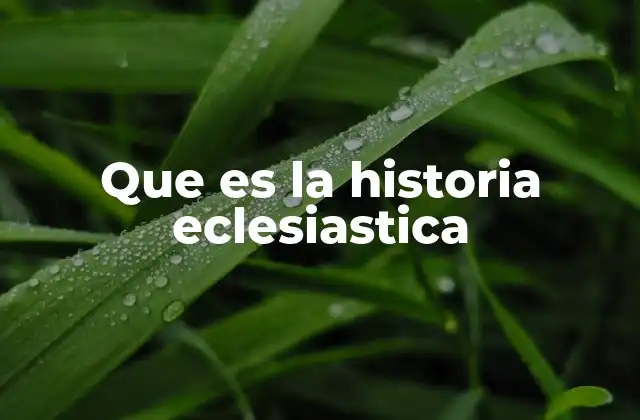 El rol de la Iglesia en la historia global