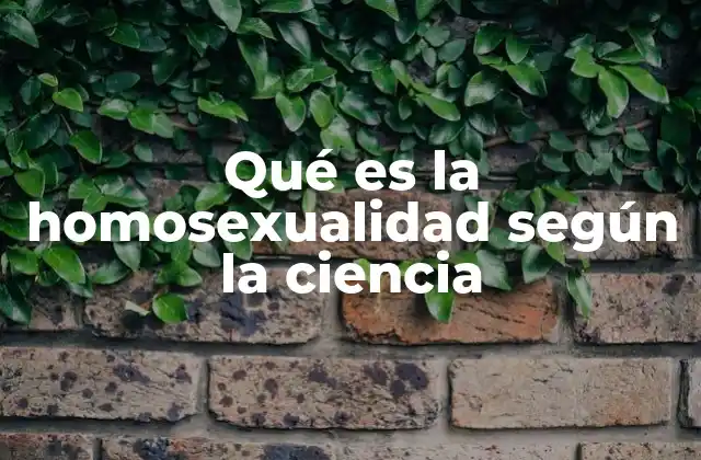 La comprensión científica de la diversidad sexual
