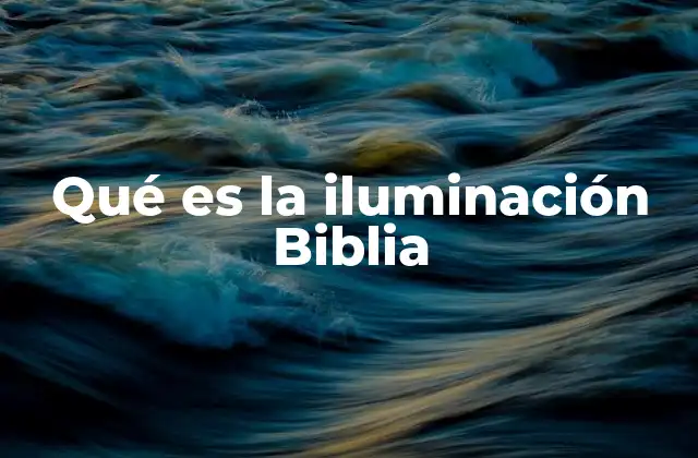 La iluminación como revelación divina