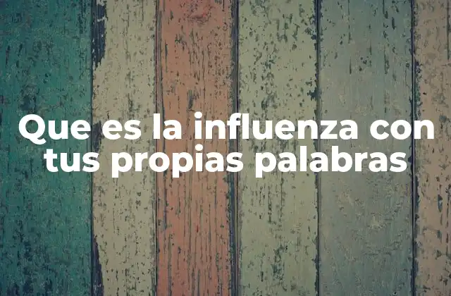 Cómo se transmite el virus de la influenza