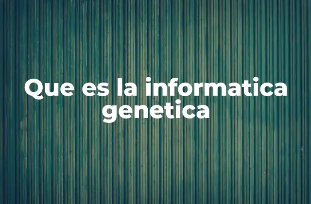 La intersección entre tecnología y biología