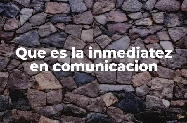 La velocidad como factor clave en la comunicación moderna