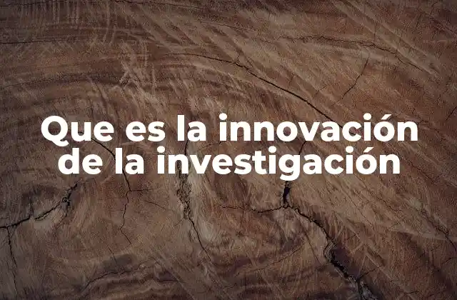 El rol de la investigación en la transformación social
