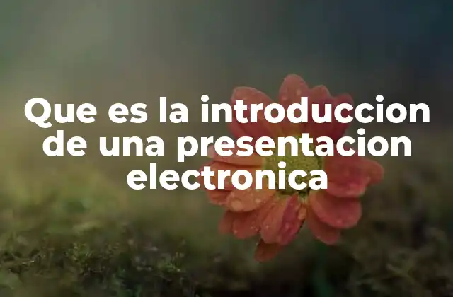 La importancia de una buena presentación inicial en el ámbito digital