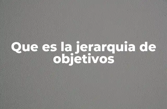 El enfoque estructurado para lograr metas