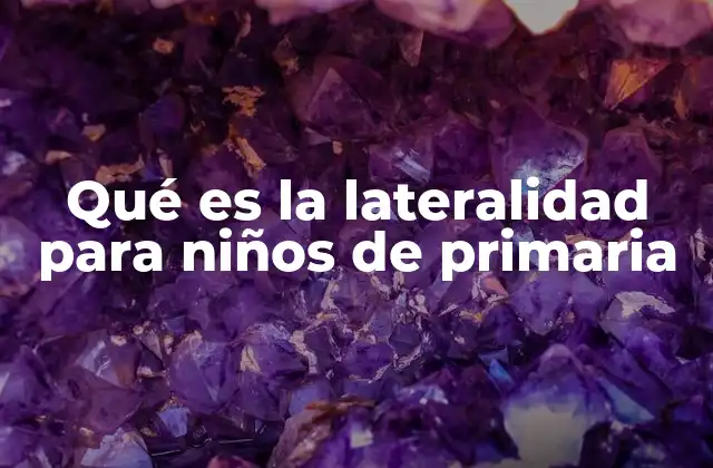 La importancia de la lateralidad en el desarrollo escolar