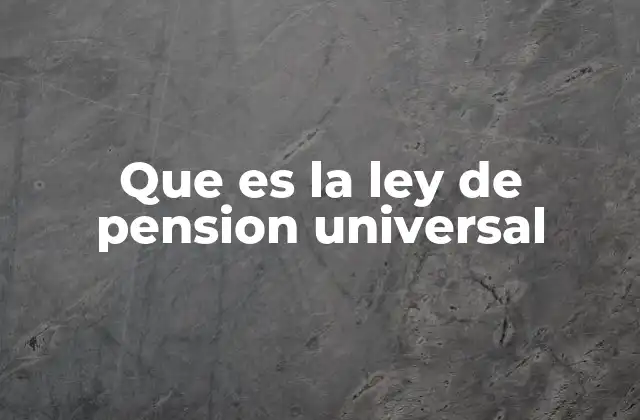 La importancia de un ingreso básico para adultos mayores
