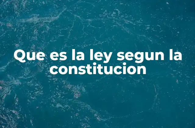 La ley como herramienta de regulación social