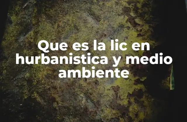 El papel de la Hidrología Urbana en la planificación sostenible