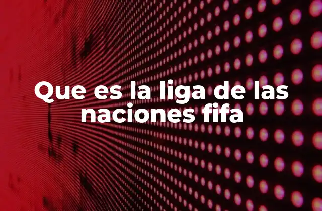 Un formato innovador para el fútbol internacional